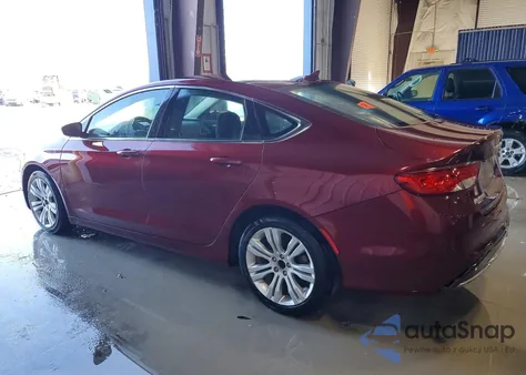 2015 Chrysler 200 Limited z USA, uszkodzony, nr VIN 1C3CCCAB5FN620574